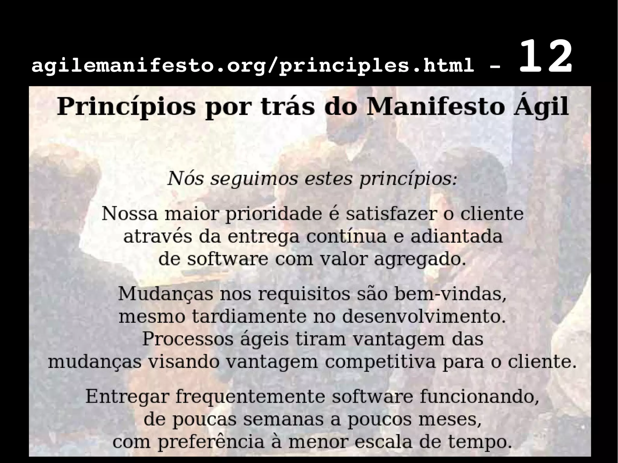 agilemanifesto.org/principles.html - 12
 
