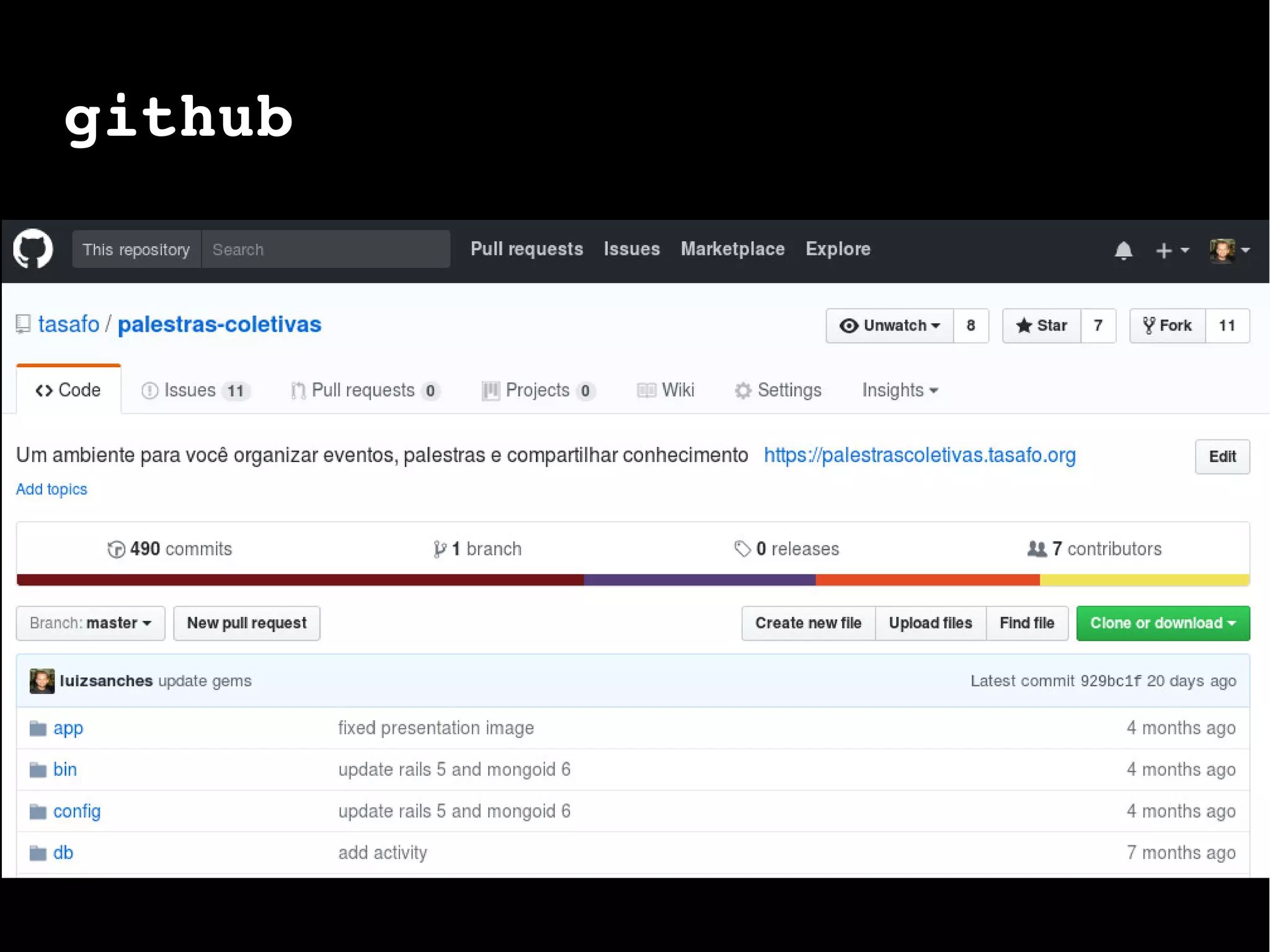 github
 