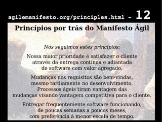 agilemanifesto.org/principles.html - 12
 