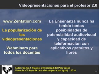 Tutorial de Zentation | ODP