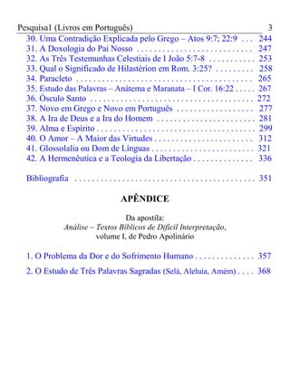 Apolinario Pedro Explicacao de Textos Dificeis Da Biblia PDF, PDF, Justificação (teologia)