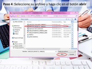 Paso 4 :Seleccione su archivo y haga clic en el botón abrir
 