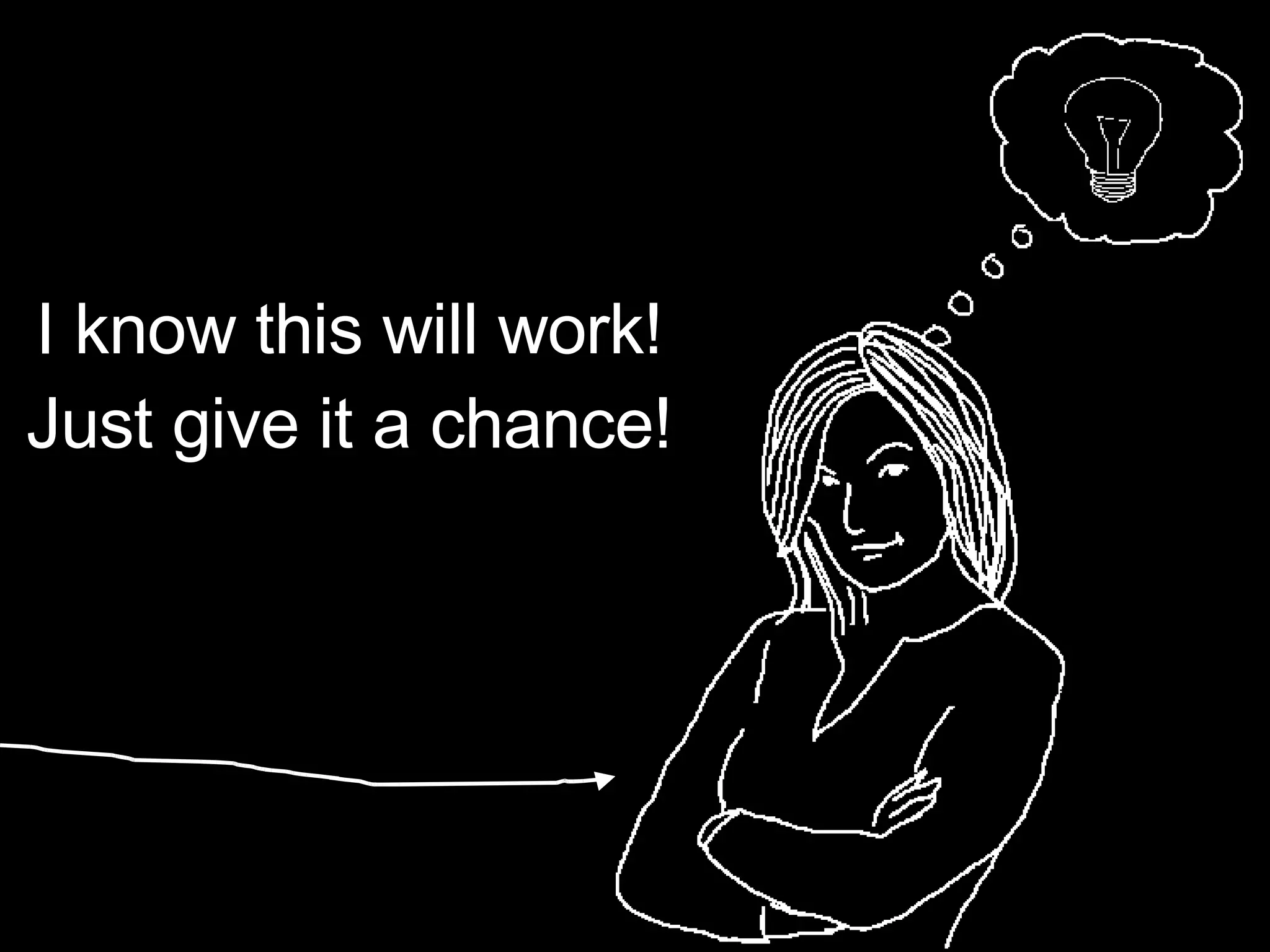 I know this will work! Just give it a chance! 