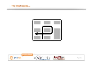 The initial results….




                        Page 20
 