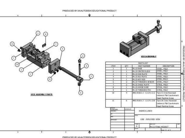 Exploded view | PPTX | Drawing and Sketching | Arts and Crafts