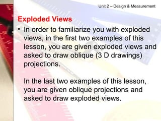 Exploded Views | PPT | Drawing and Sketching | Arts and Crafts