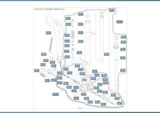 04
CONJUNTO BOMBA HIDRÁULICA
 