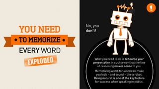 Exploding 12 myths about presentations