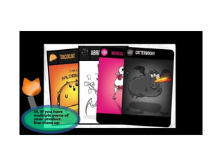 Exploding Kittens Card Game Kickstarter