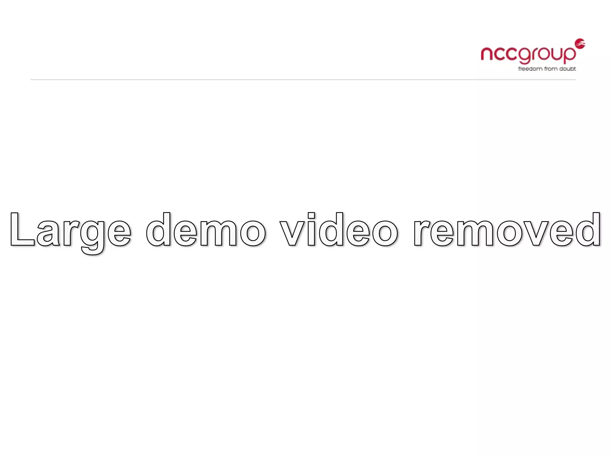 Exploiting appliances presentation v1.1-vids-removed