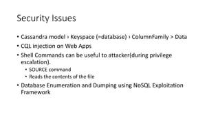 NoSQL Exploitation Framework
 
