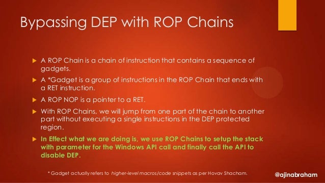 rop chain