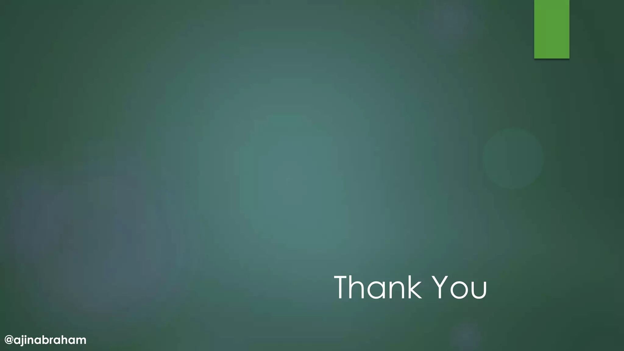 @ajinabraham
Thank You
 