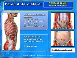 Semiología Médica Pedro Cossio año 2004
 