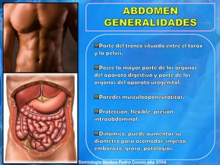 Exploración física del abdomen