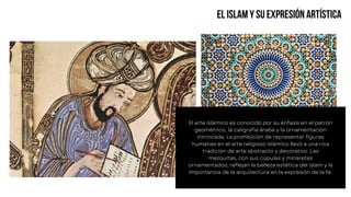 Exploración de las principales religiones y su influencia en el arte | PPT