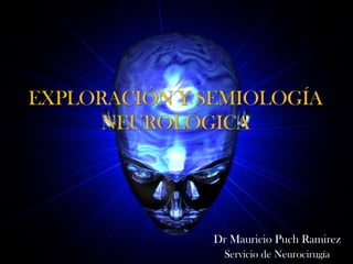 Dr Mauricio Puch Ramirez
Servicio de Neurocirugía
 