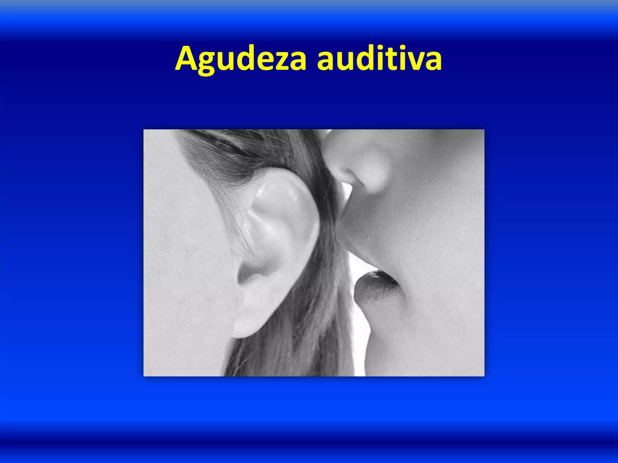 Agudeza auditiva