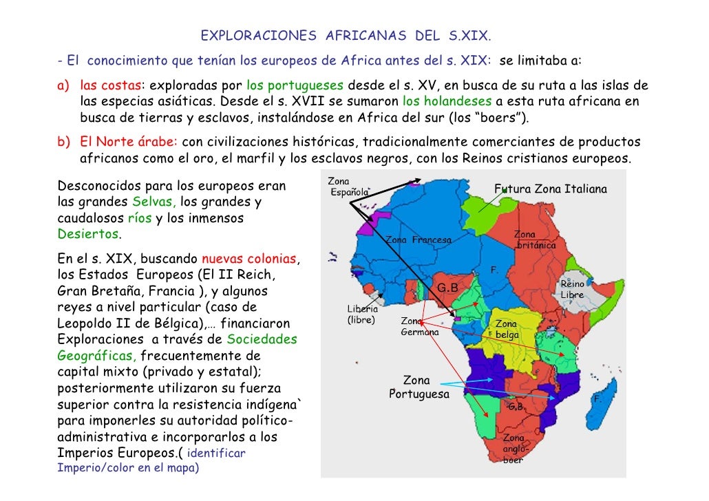Qué Motivó A Los Europeos A Realizar Exploraciones En áfrica