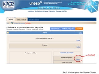 Profª Maria Angela de Oliveira Oliveira 