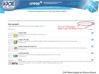 Profª Maria Angela de Oliveira Oliveira 