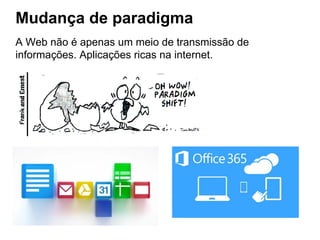 Servidores de mapas - wms 
GetMap 
Cliente 
Servidor 
Resposta 
1. Preparar dados 
2. Definir simbologias 
3. Gerar e renderizar tiles 
4. Fazer caches de tiles 
5. Publicar tile 
1. Exibir tiles 
Toda interação com o 
usuário gera uma 
requisição ao 
servidor, ex: zoom, 
mover , consulta a 
atributos. 
 