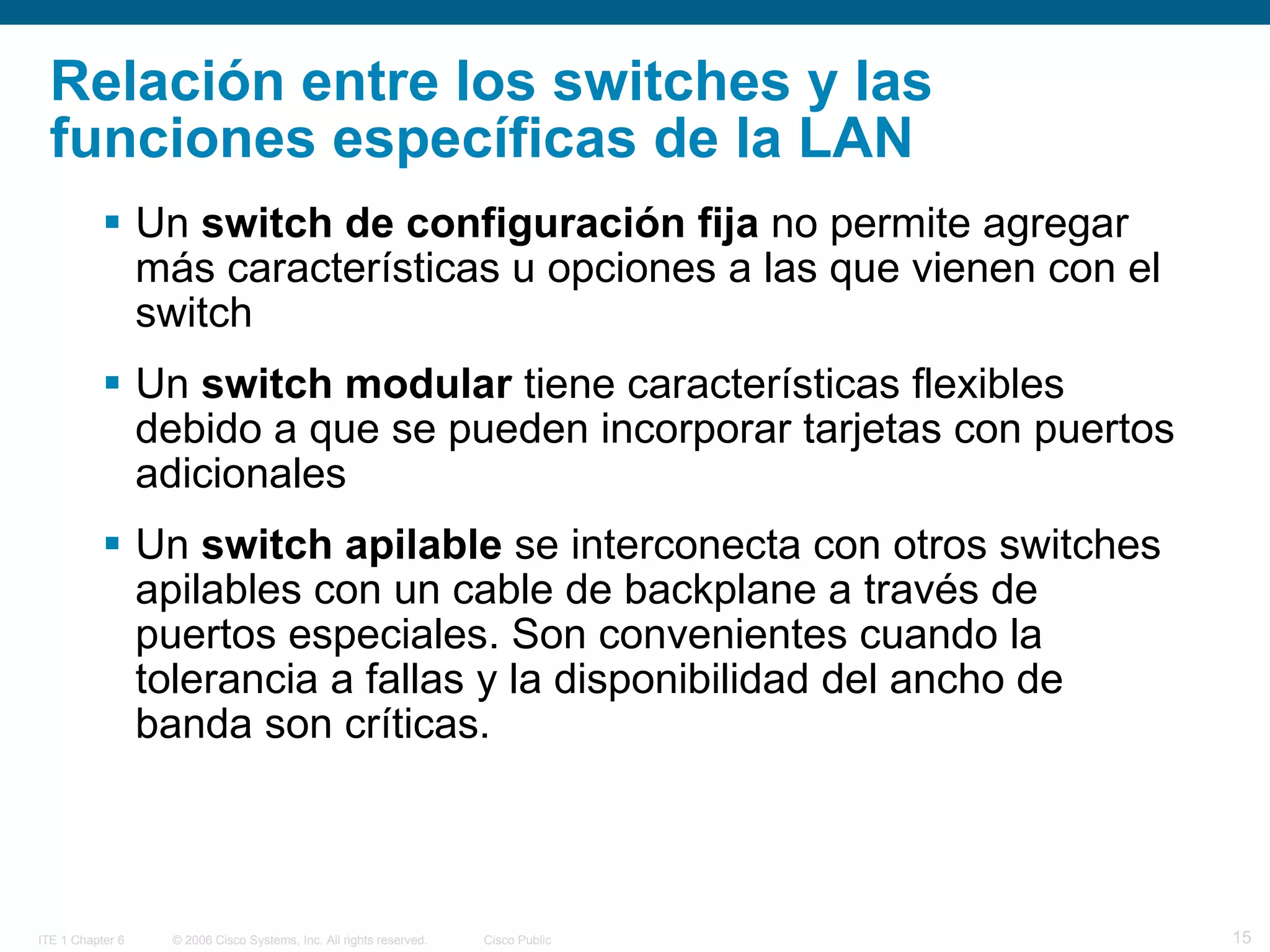 Exploration lan switching_chapter1