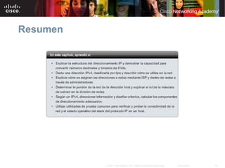 Resumen




          © 2007 Cisco Systems, Inc. Todos los derechos reservados.   Cisco Public   35
 