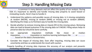 REQUIREMENT TO MACHINE LEARNING -Exploratory Data Analysis (EDA) | PDF
