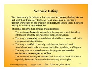 Exploratory Testing