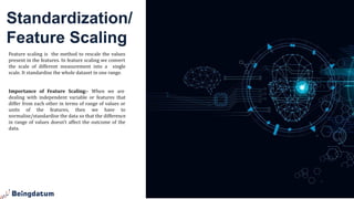 Scaling Feature Variables Exploratory Data Analysis - Satyajit.pdf