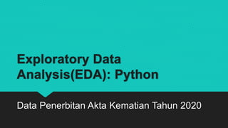 Exploratory Data Analysis(EDA).pptx