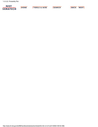 1.3.3.22. Probability Plot
http://www.itl.nist.gov/div898/handbook/eda/section3/eda33m.htm (4 of 4) [5/1/2006 9:56:52 AM]
 