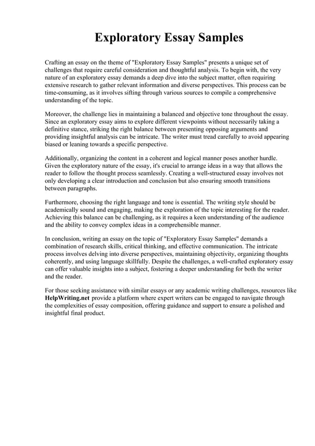 Exploratory Essay Samples.pdf