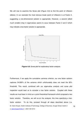 Exploratory Factor Analysis | PDF