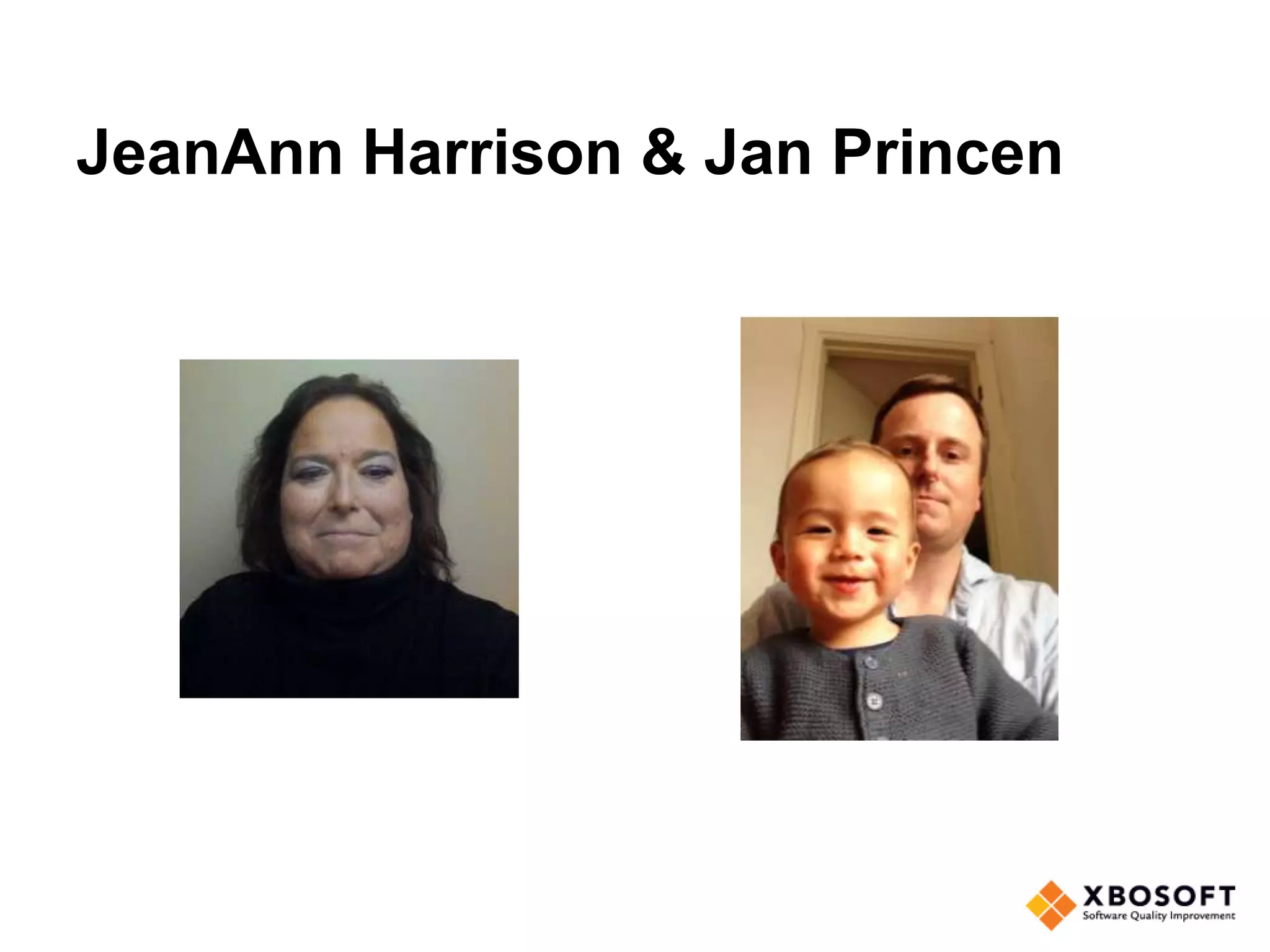 JeanAnn Harrison & Jan Princen
 