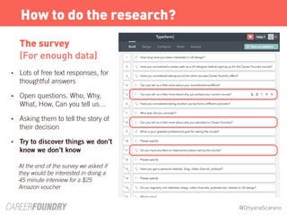 Exploratory user research (How to figure out what to test)