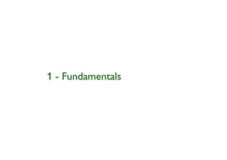 1 - Fundamentals
 