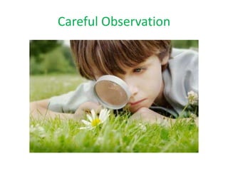 Careful Observation
 