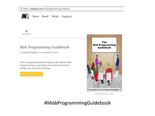 #MobProgrammingGuidebook
 