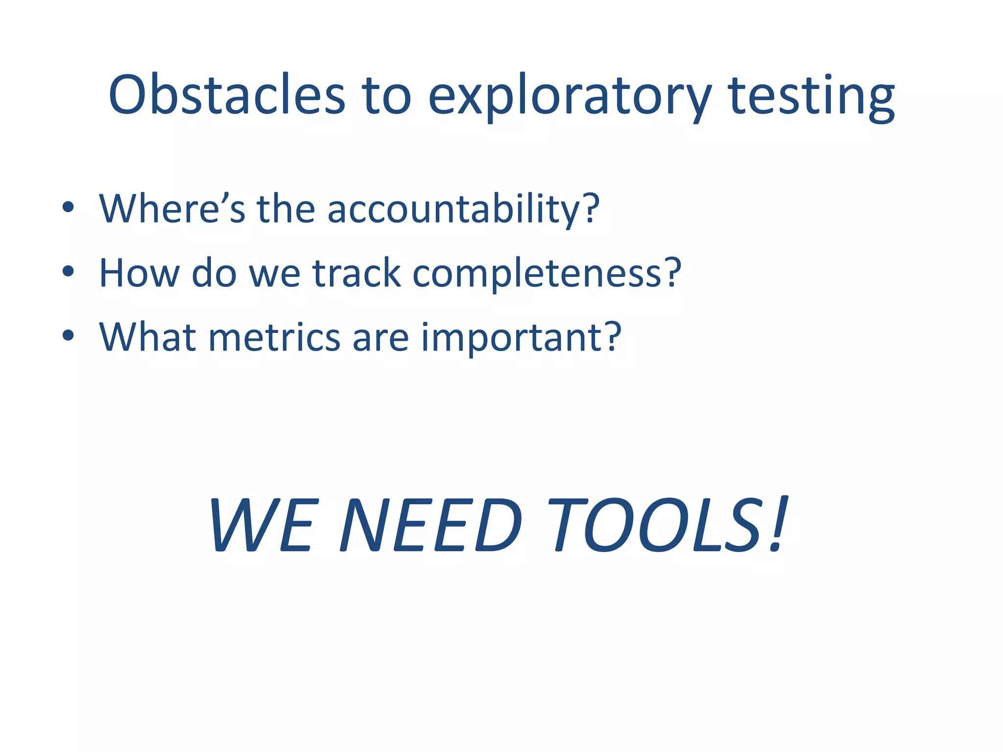 Exploratory Testing | PPT
