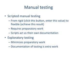 Exploratory Testing