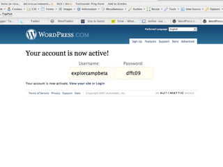 Explorcamp : Publiez 2.0