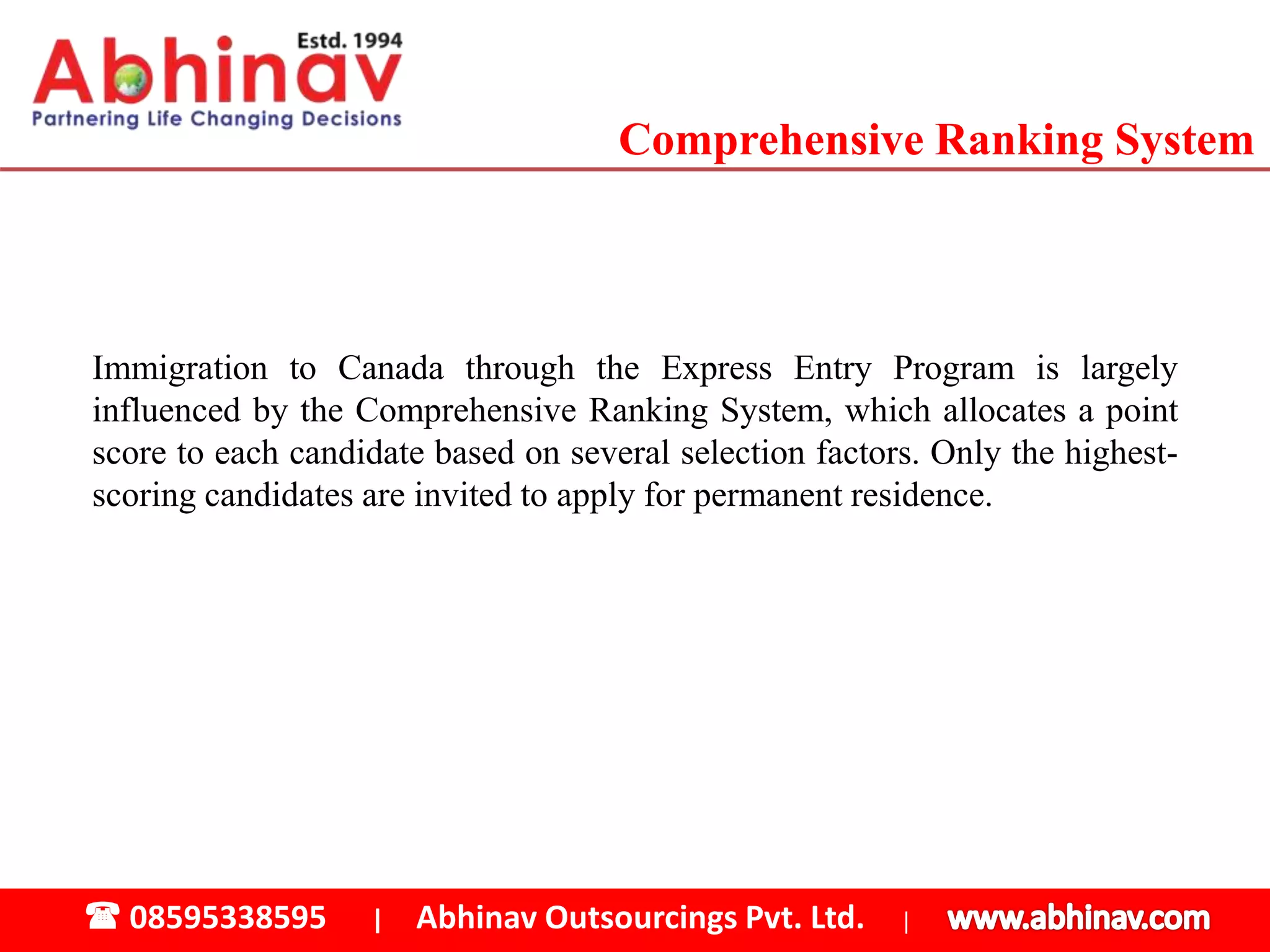 Explore 5 Pathways to Gain Additional CRS Points for Canada Immigrati…