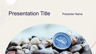 Presentation Title Presenter Name
 