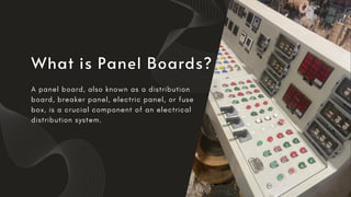 Explore Different types of Panel Boards in India.pdf