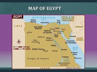 MAP OF EGYPT
 