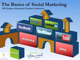 The Basics of Social Marketing 2011 Explore Minnesota Tourism Conference 