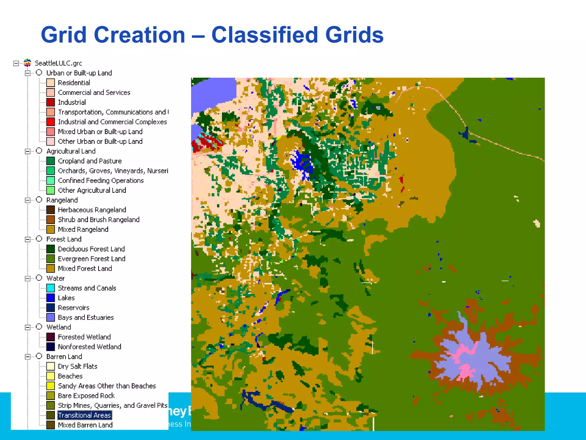 Grid Creation – Classified Grids
 
