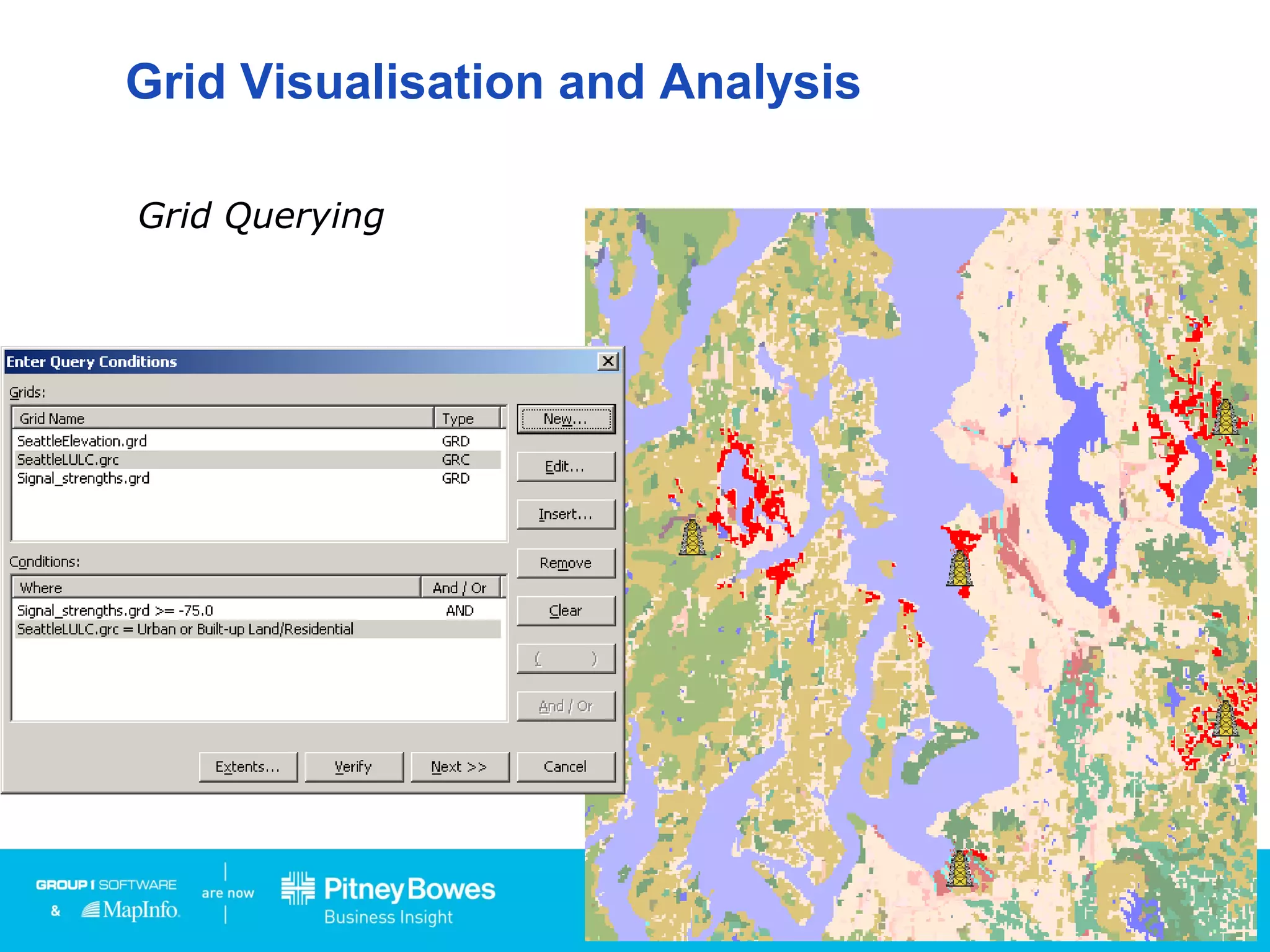 Grid Visualisation and Analysis
Grid Querying
 